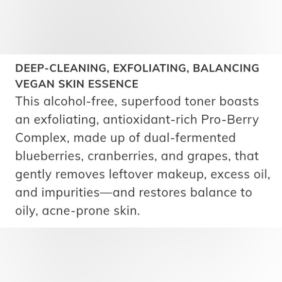 BYROE Pro-Berry Pore Refining Toner Full Size New in Box - Picture 3 of 12